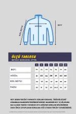 Erkek Siyah Regular Fit Dik Yaka Fermuarlı Uzun Kollu Hırka