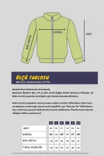 Gri Kanguru Cepli Kapüşonlu Fermuarlı Oversize Kadın Sweatshirt