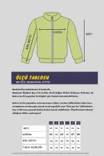 Kadın Kanguru Cepli Kapüşonlu Fermuarlı İçi Polarlı Hırka