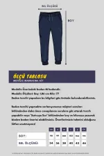 Erkek Regular Fit Rahat Kesim Beli Bağcıklı Jogger Cepli Lastikli Paça Siyah Eşofman Altı