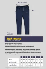 Black-Anthracite Men's Zip-Up Pocket Sweatpants with Embroidered Detail, Straight Leg, Relaxed Fit, Casual 2-Pack MTLCE107