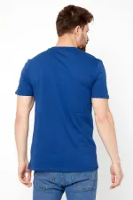 Erkek Çok Renkli T- Shirt Regular Fit Rahat Kesim Bisiklet Yaka Basic Tişört 