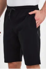 Erkek Regular Fit Yanları Cepli Rahat Kesim Şort
