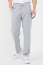 Pantalon de survêtement pour homme, coupe droite et décontractée