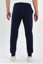 Erkek Antrasit Arka Cep Etiket Detaylı Paça Lastikli Regular Fit Eşofman Altı