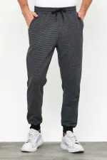 Erkek İçi Polarlı Slim Fit Paça Lastikli  Jogger Eşofman Altı MTLCO52