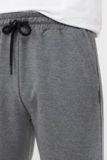 Erkek Düz Paça Rahat Kesim Eşofman Altı