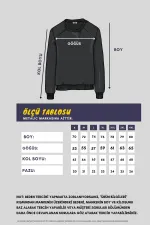 Erkek Koyu Yeşil Basic Bisiklet Yaka Sweatshirt 