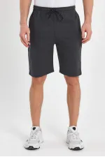 Short 3 pièces pour homme, coupe classique et décontractée, avec poches latérales