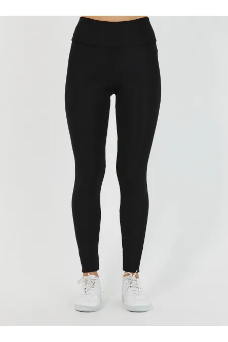 Kadın Siyah Yüksek Bel Toparlayıcı Tayt  MTLCKT-02