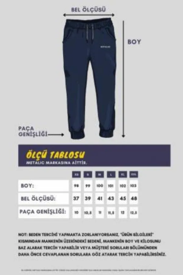 Sİyah-Gri Erkek Paçası Lastikli 2'li Eşofman Altı