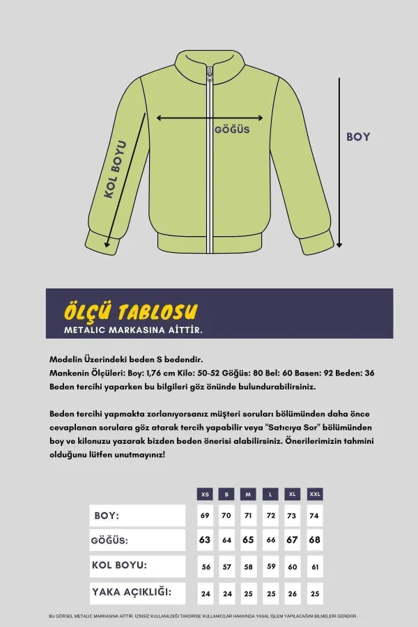 Gri Kanguru Cepli Kapüşonlu Fermuarlı Oversize Kadın Sweatshirt