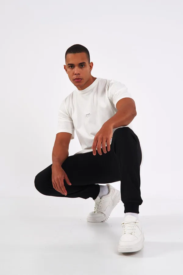 Men's Sweatpants with Elasticated Cuffs MTLC044 