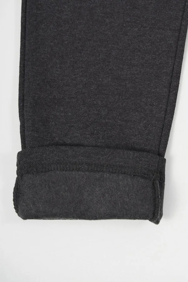 Thick Cotton Sweatpants with Elastic Waistband and Side Pockets for Boys Aged 5-6-7-8-9-10-11-12