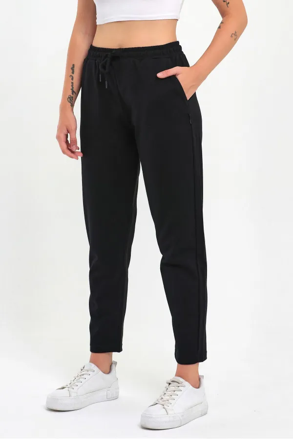 Kadın Klasik Cepli Eşofman Altı