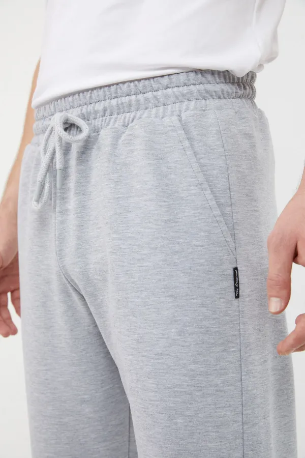 Pantalon de survêtement pour homme, coupe droite et décontractée