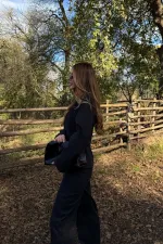 Siyah Tek Düğmeli Ceket Pantolon Takım - 9480