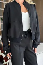 Siyah Nora Eşofman Takımı - 8001