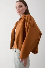 Tan Clara Suede Jacket - 2929 Tan Clara Suede Jacket - 2929