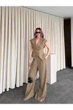 Vizon Margot Yelek Pantolon Takım - 308