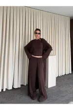 Kahverengi Üçlü Takım - 30121