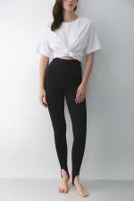 Black Ankle-Slip Leggings - 251159 Black Ankle-Slip Leggings - 251159