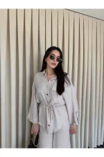 Taş Gömlek Pantolon Takım - 51311