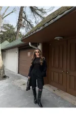 Siyah Bermuda Şort - 40589