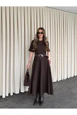 Brown Godeli Dress - 05174 Brown Godeli Dress - 05174