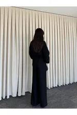 Siyah Gömlek Pantolon Takım - 51311