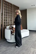 Siyah Nora Eşofman Takımı - 8001