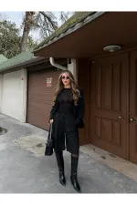 Siyah Bermuda Şort - 40589