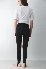 Black Ankle-Slip Leggings - 251159 Black Ankle-Slip Leggings - 251159
