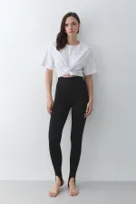 Black Ankle-Slip Leggings - 251159 Black Ankle-Slip Leggings - 251159