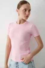 Pembe Düz Body - 251113