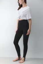 Black Ankle-Slip Leggings - 251159 Black Ankle-Slip Leggings - 251159