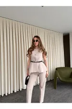 Pantalon orné de pierres - 51269