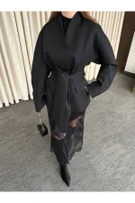 Veste noire à nouer - 512319