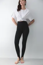 Black Ankle-Slip Leggings - 251159 Black Ankle-Slip Leggings - 251159