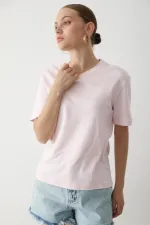 T-shirt rose basique