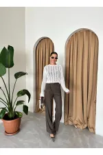 Off-white Spiderweb Knit Blouse