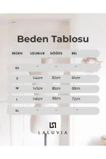 Beyaz Gül Detaylı Şifon Elbise - 2485