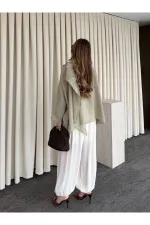 Off-white harem pants - 51316