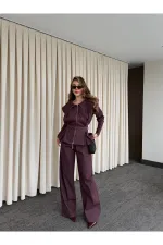 Mürdüm Tasarım Denim Takım - 8002 Mürdüm Tasarım Denim Takım - 8002