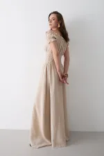 Robe froncée naturelle - 2002