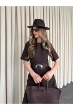 Brown Godeli Dress - 05174 Brown Godeli Dress - 05174