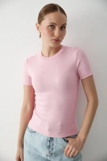 Pembe Düz Body - 251113