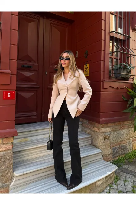 Black Spanish Flare Jeans - 2106