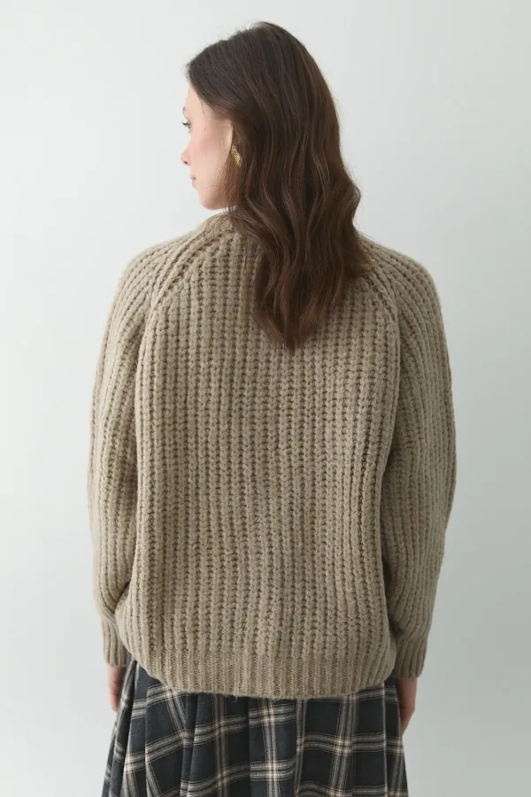 Gilet en vison à 5 boutons - 251061