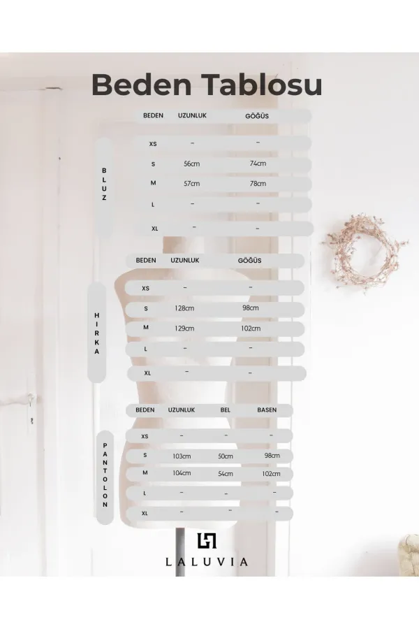 Kahverengi Üçlü Takım - 30121